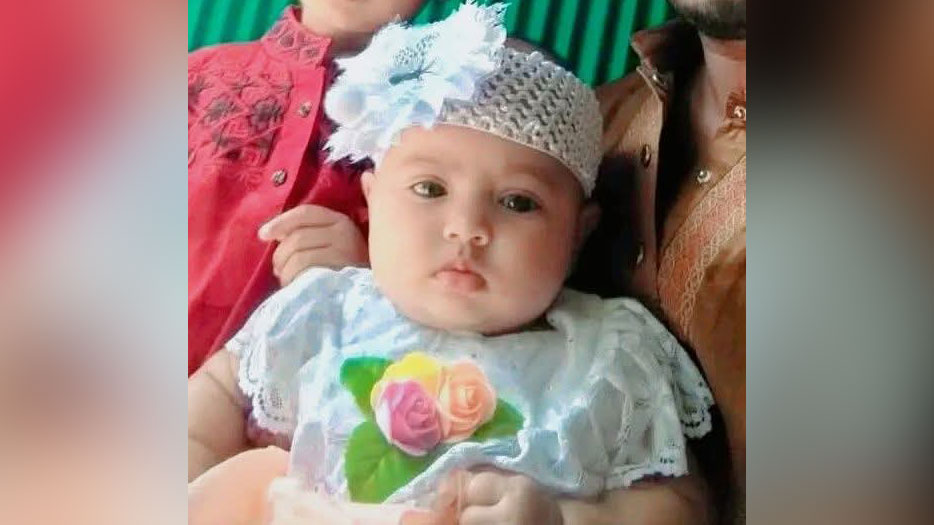 ময়মনসিংহে গলায় বেলুন আটকে সাত মাসের শিশুর মৃত্যু